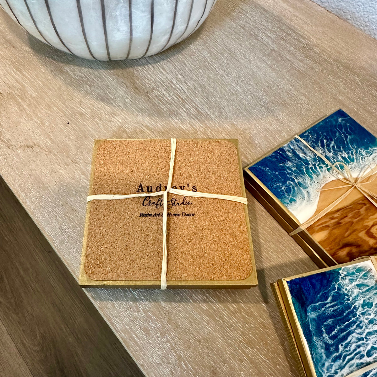 Coaster set | Blue Ocean