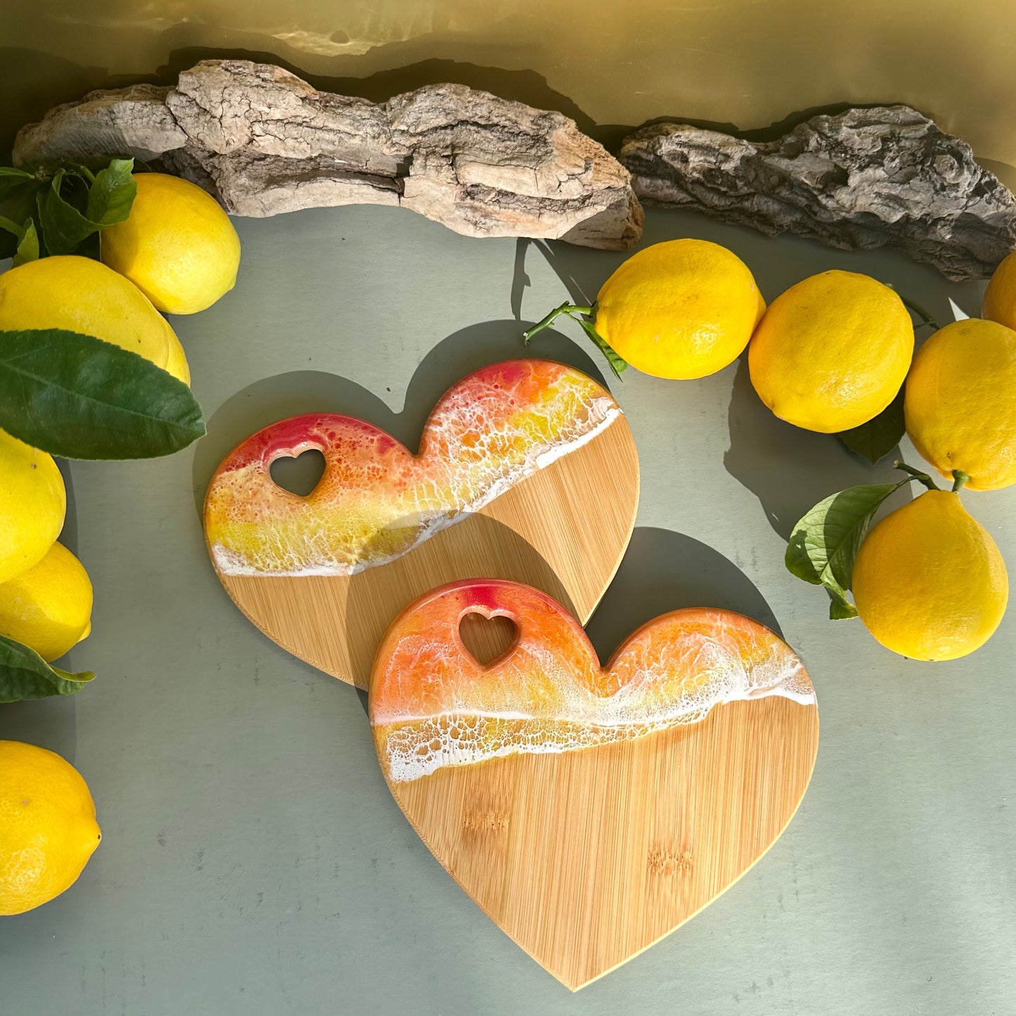 Charcuterie Board | Sunset | Heart Tasting Plate