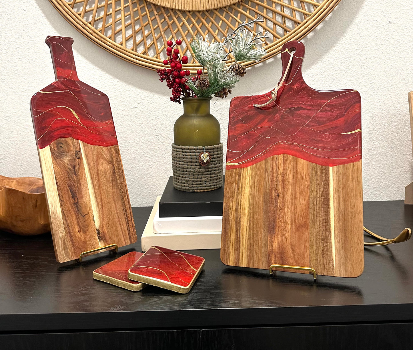 Coaster set | Bordeaux