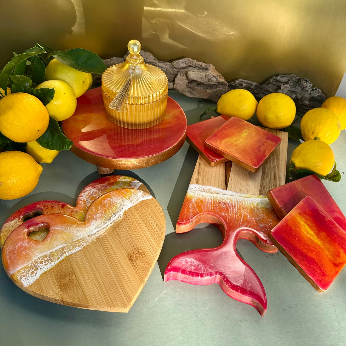 Coaster set | Sunset