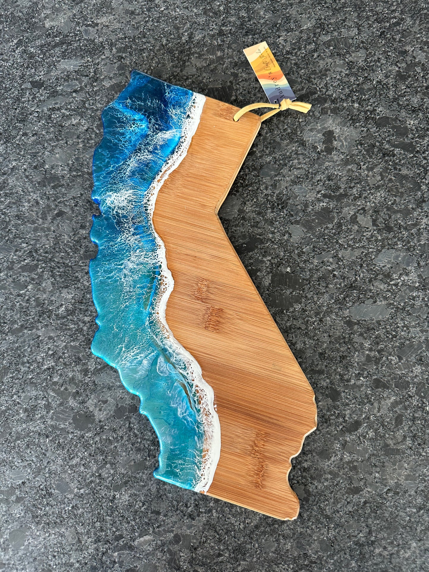 California Map Charcuterie Board