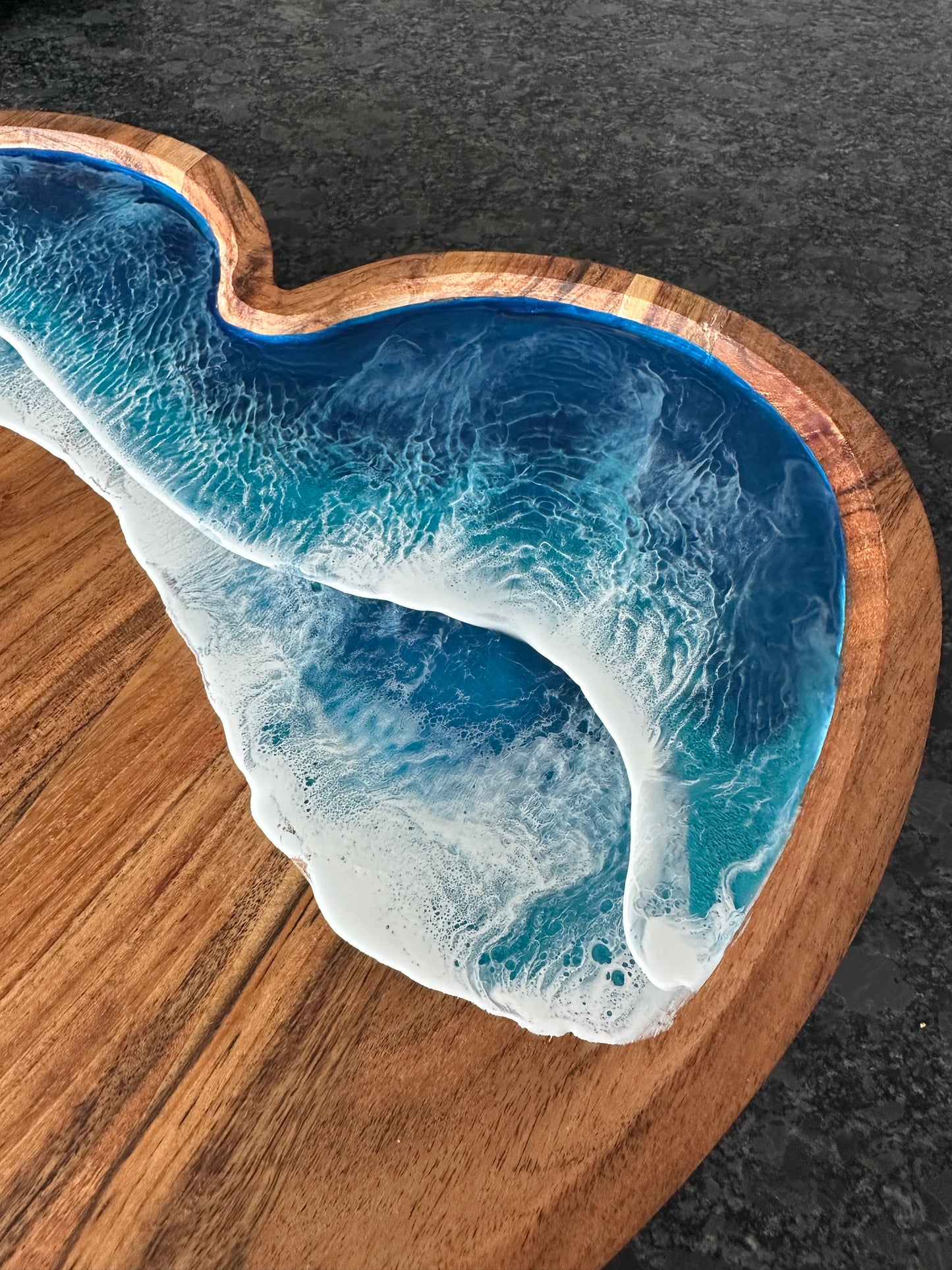 Lazy Susan - Heart | Blue Ocean