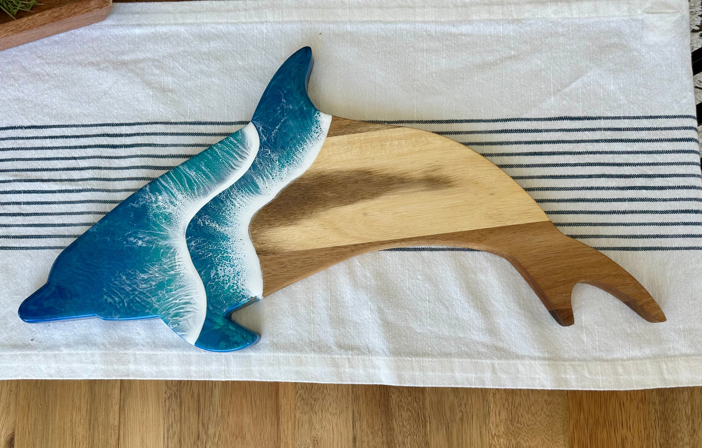 Dolphin Cheese & Charcuterie Board | Ocean Waves