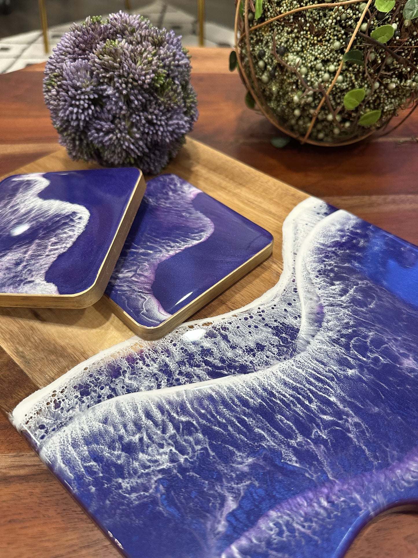 Charcuterie board - Purple