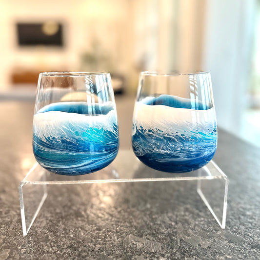 Tumbler Wine Glasses - Set of 2