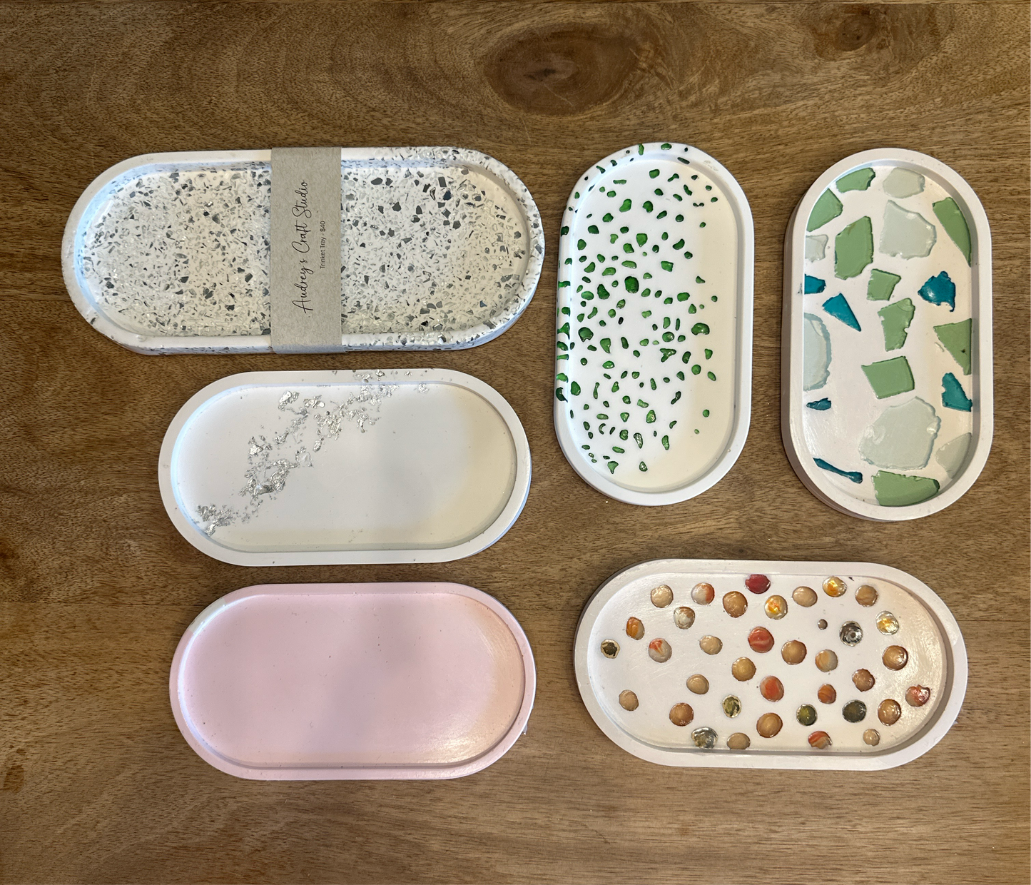 Trinket Tray | Terrazzo Oval (several styles)