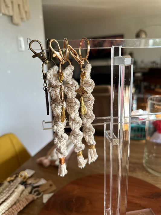 Macrame keychain | Style #2