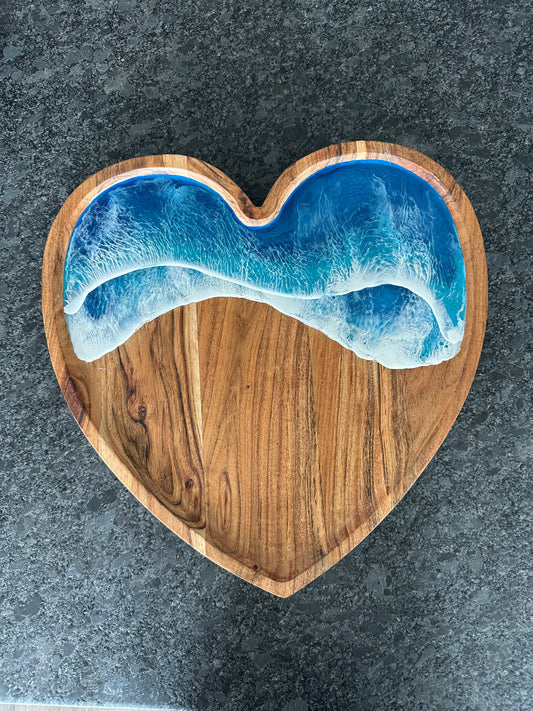 Lazy Susan - Heart | Blue Ocean