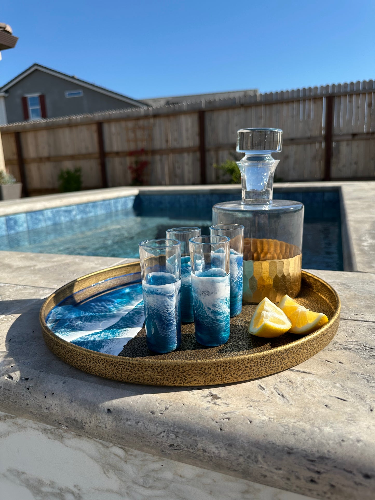 Shot glasses | Ocean Blue