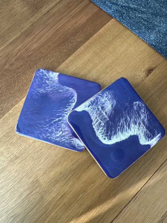 Coaster set | purple