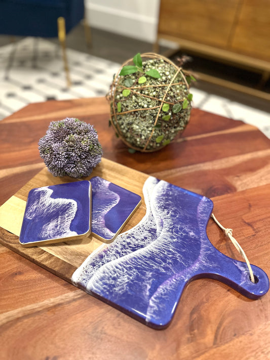 Charcuterie board - Purple