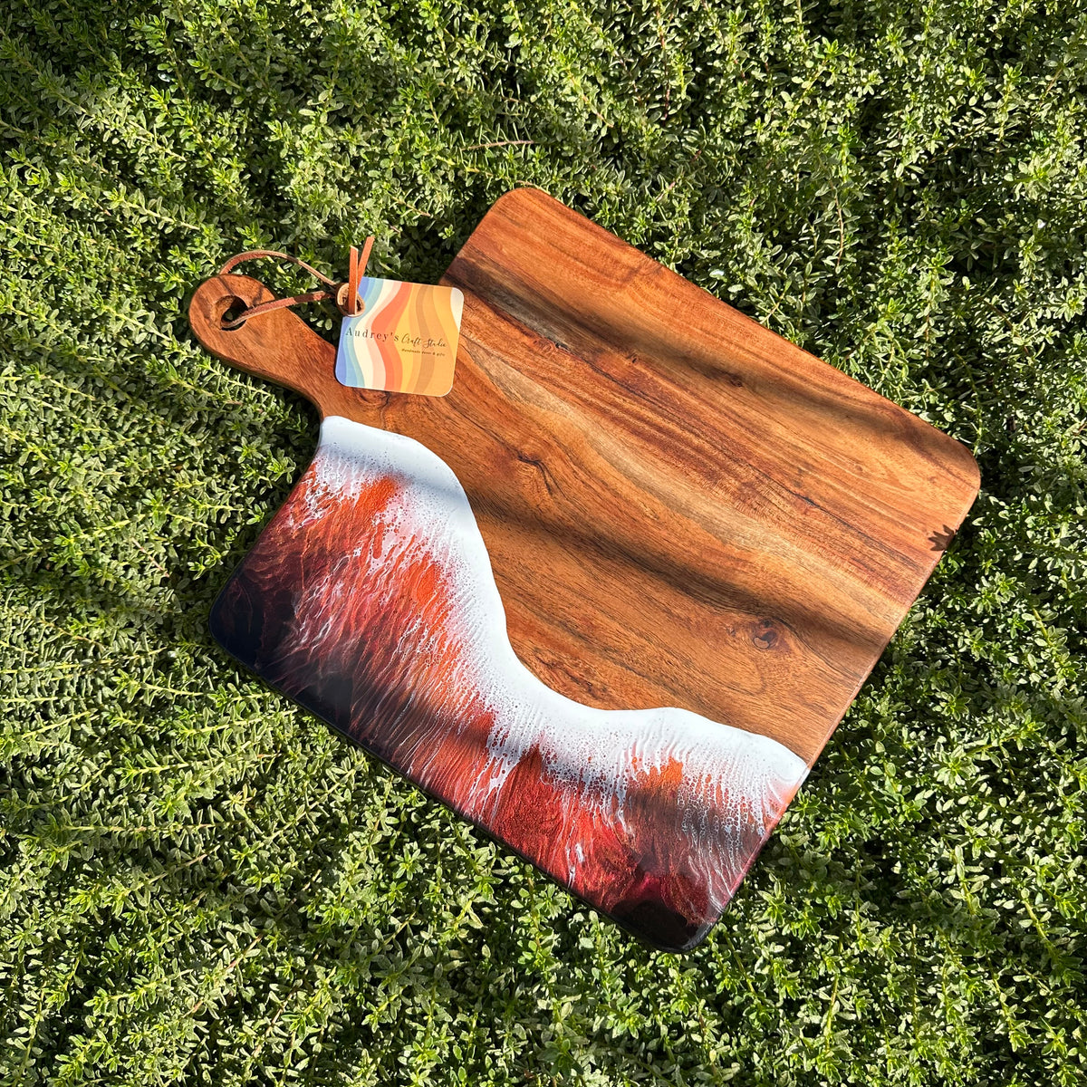 Charcuterie board - Paddle | Volcanic Sunset