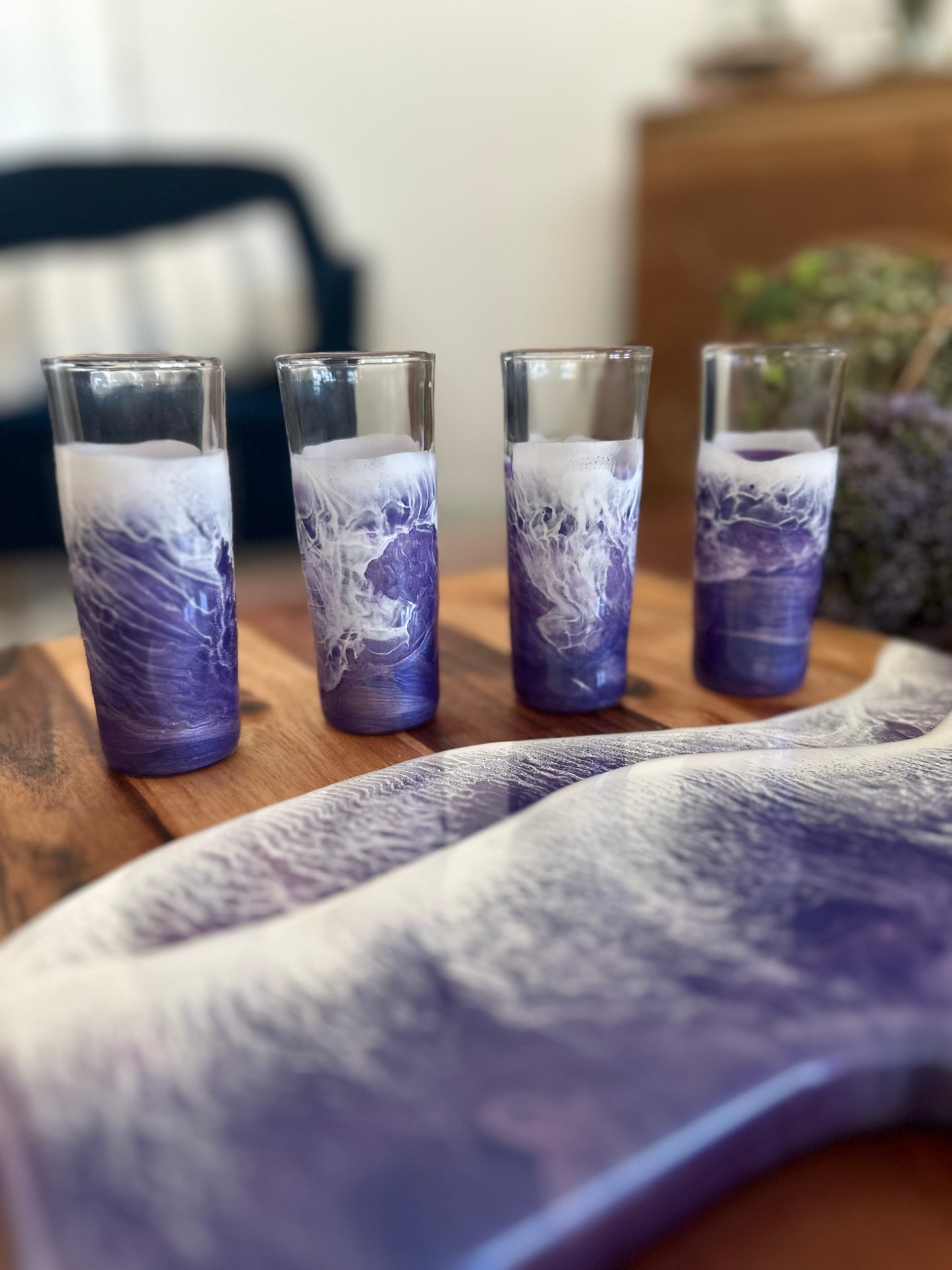 Shot glasses | Purple