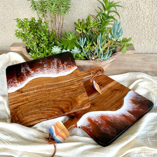 Charcuterie board - Paddle | Volcanic Sunset