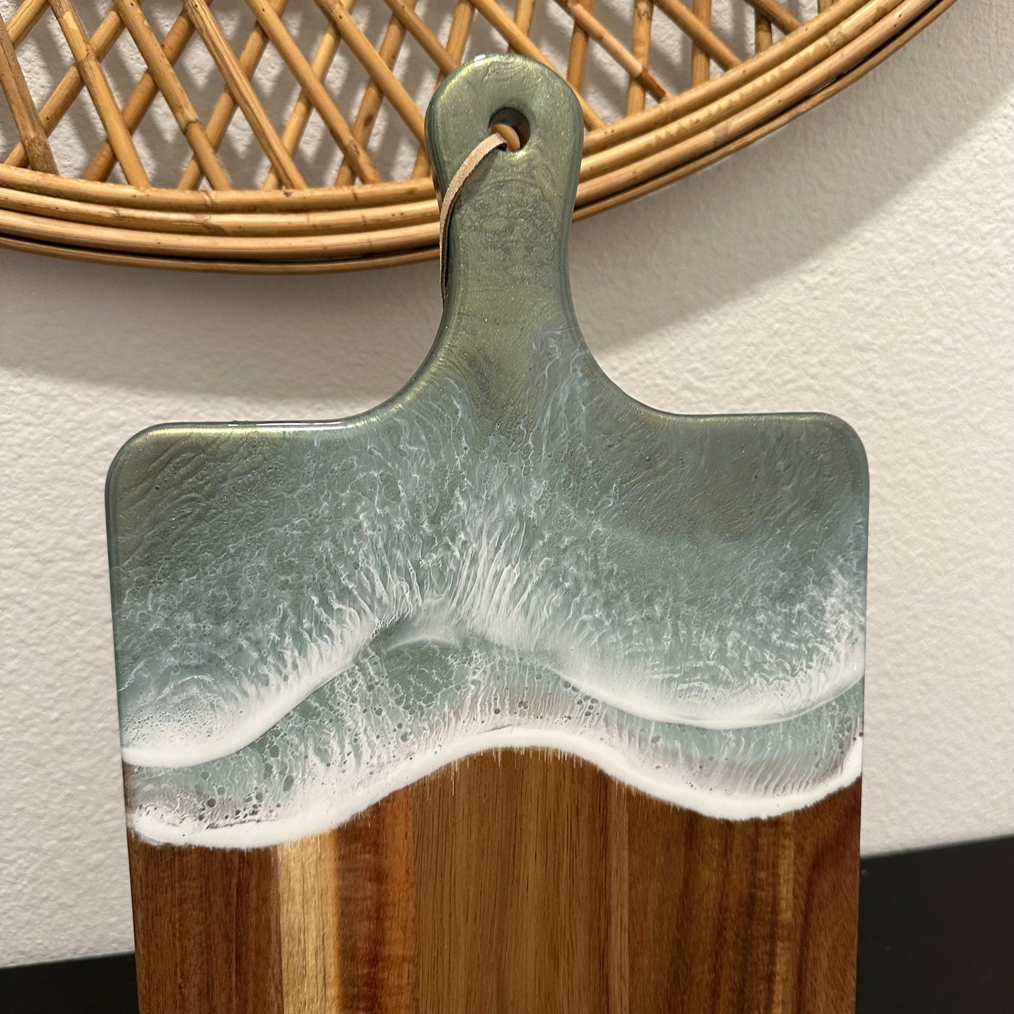 Charcuterie board - Paddle | Seafoam