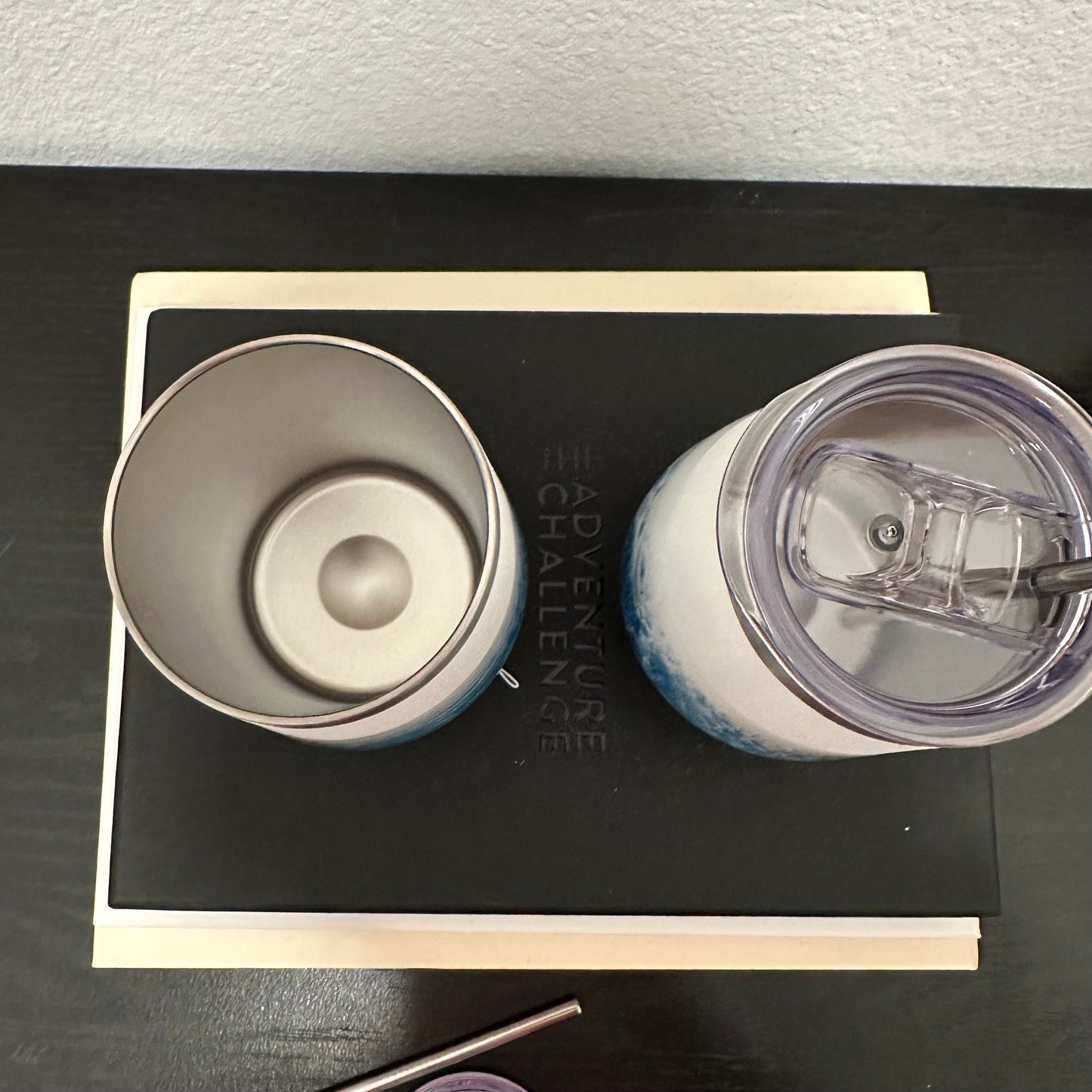 Wine tumbler (Insulated) - Ocean Blue