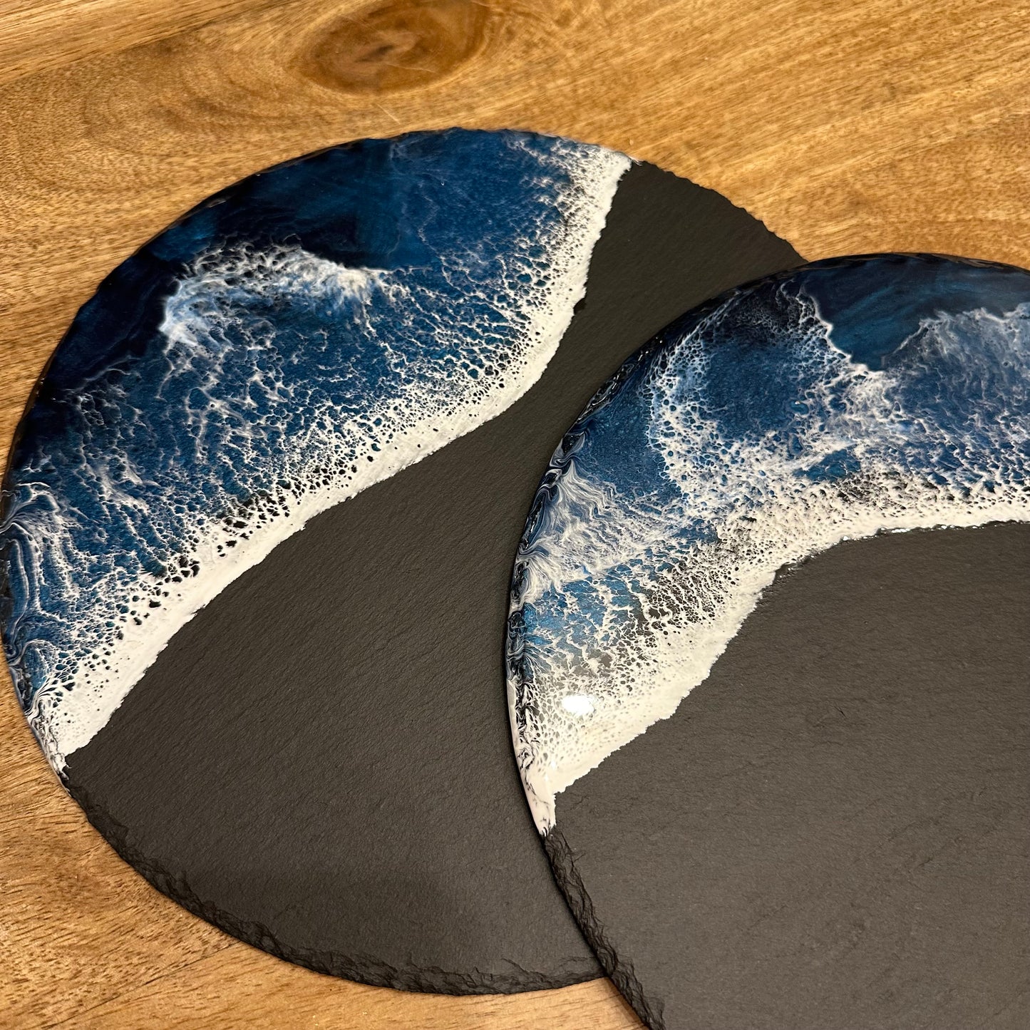 Charcuterie board | Ocean Waves | Slate Boards (various size / shape)