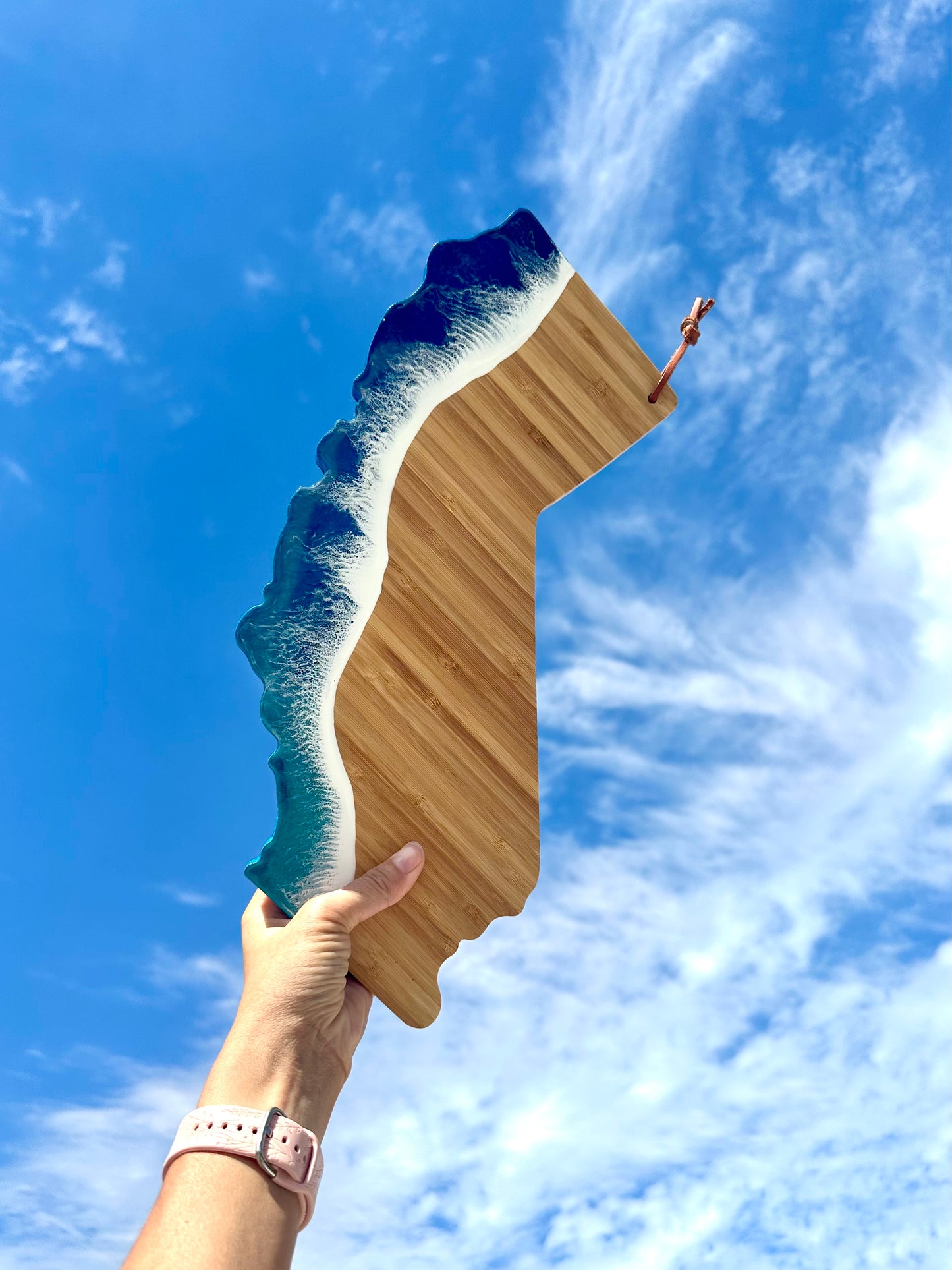 California Map Charcuterie Board | Blue Ocean