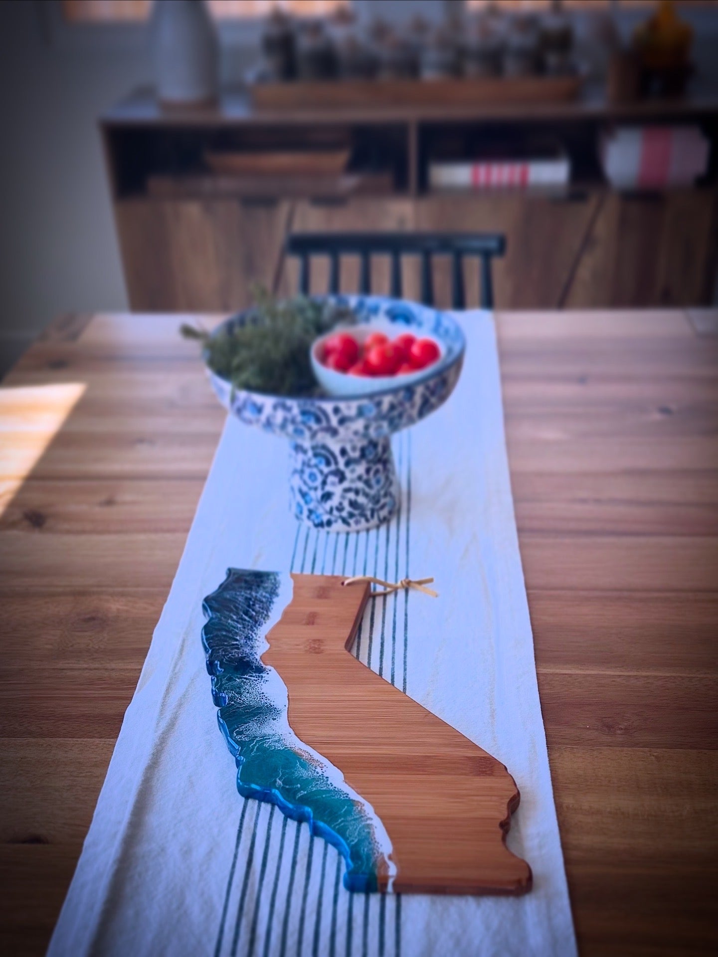 California Map Charcuterie Board