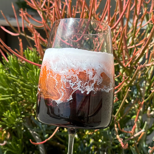 Wine Glasses (Set of 2) | Volcanic Sunset