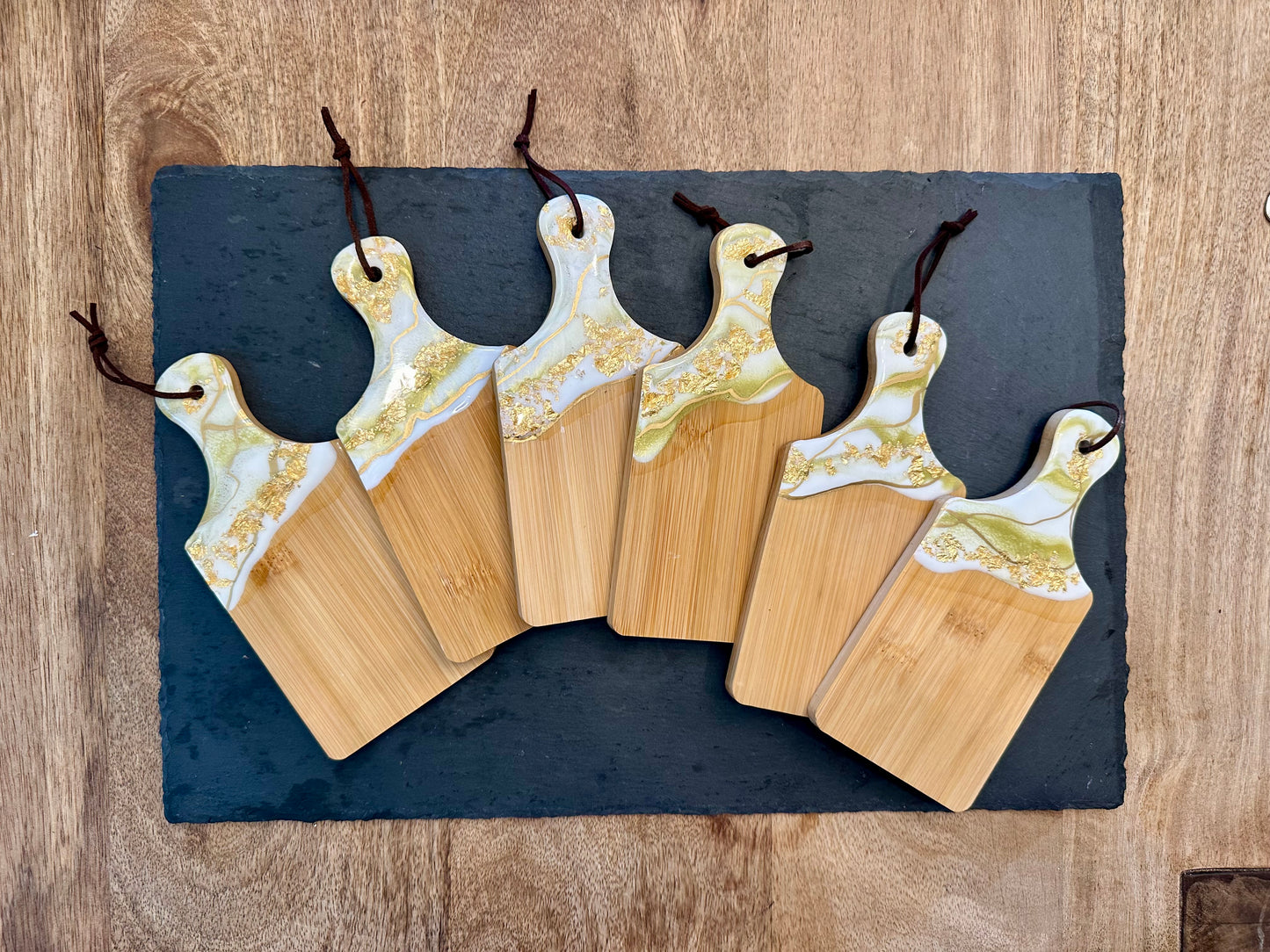 Charcuterie boards | Personal Mini | Golden Pistachio (several shapes)