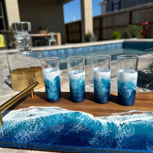Shot glasses | Ocean Blue