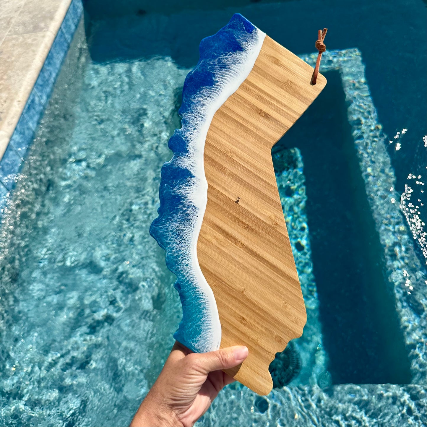 California Map Charcuterie Board | Blue Ocean