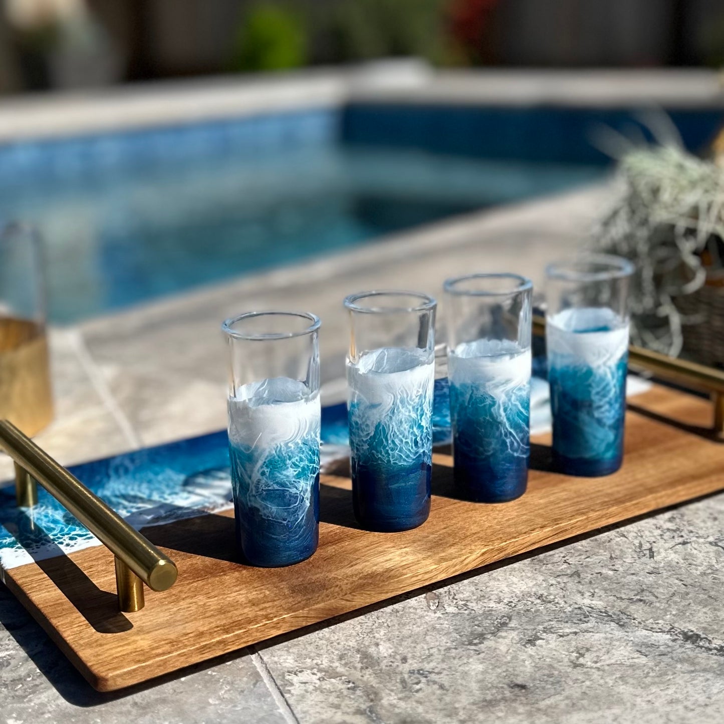 Shot glasses | Ocean Blue