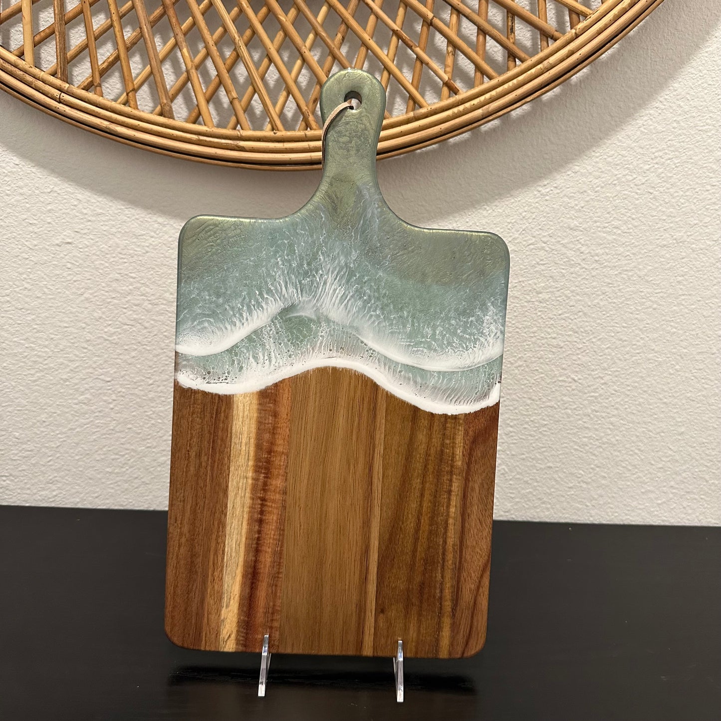 Charcuterie board - Paddle | Seafoam