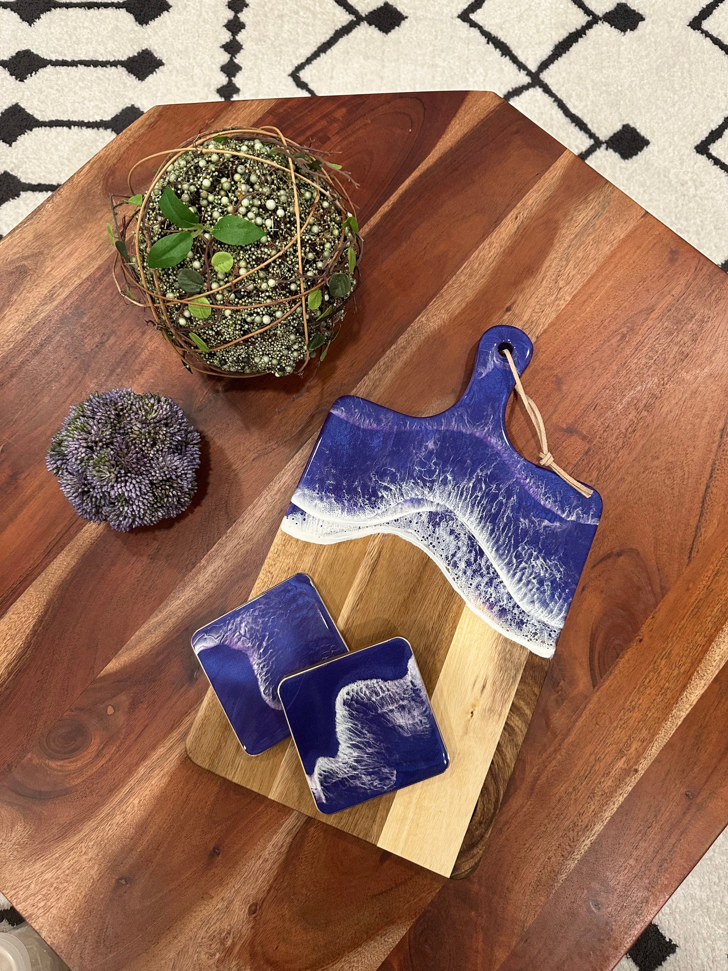 Charcuterie board - Purple