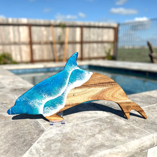 Dolphin Cheese & Charcuterie Board | Ocean Waves