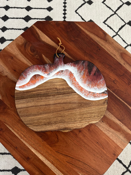 Pumpkin Board | Volcanic Sunset