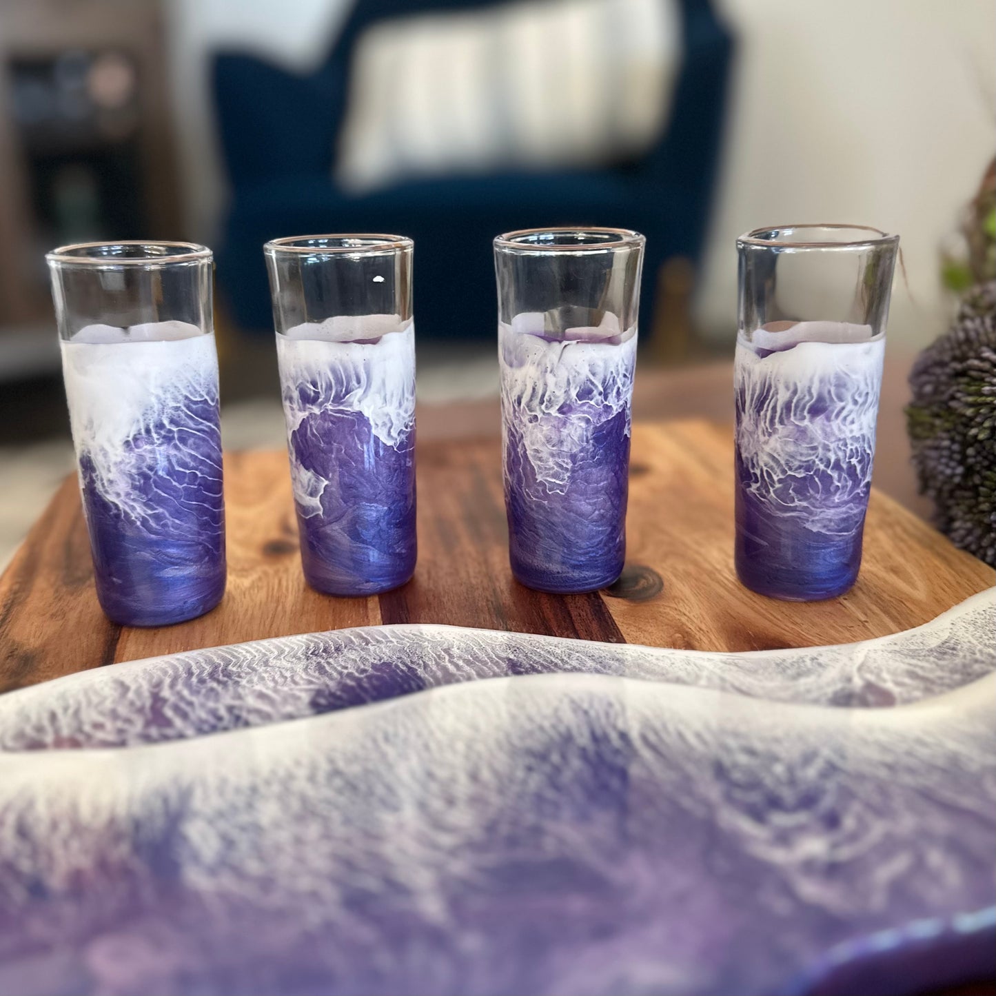 Shot glasses | Purple