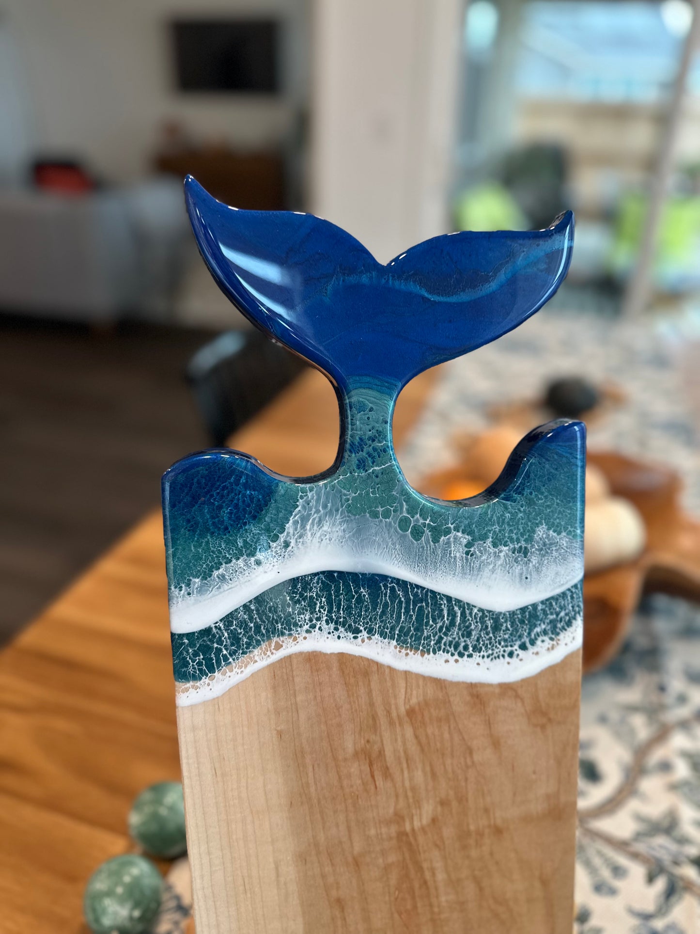Charcuterie Board | Whale Tail | Ocean Waves