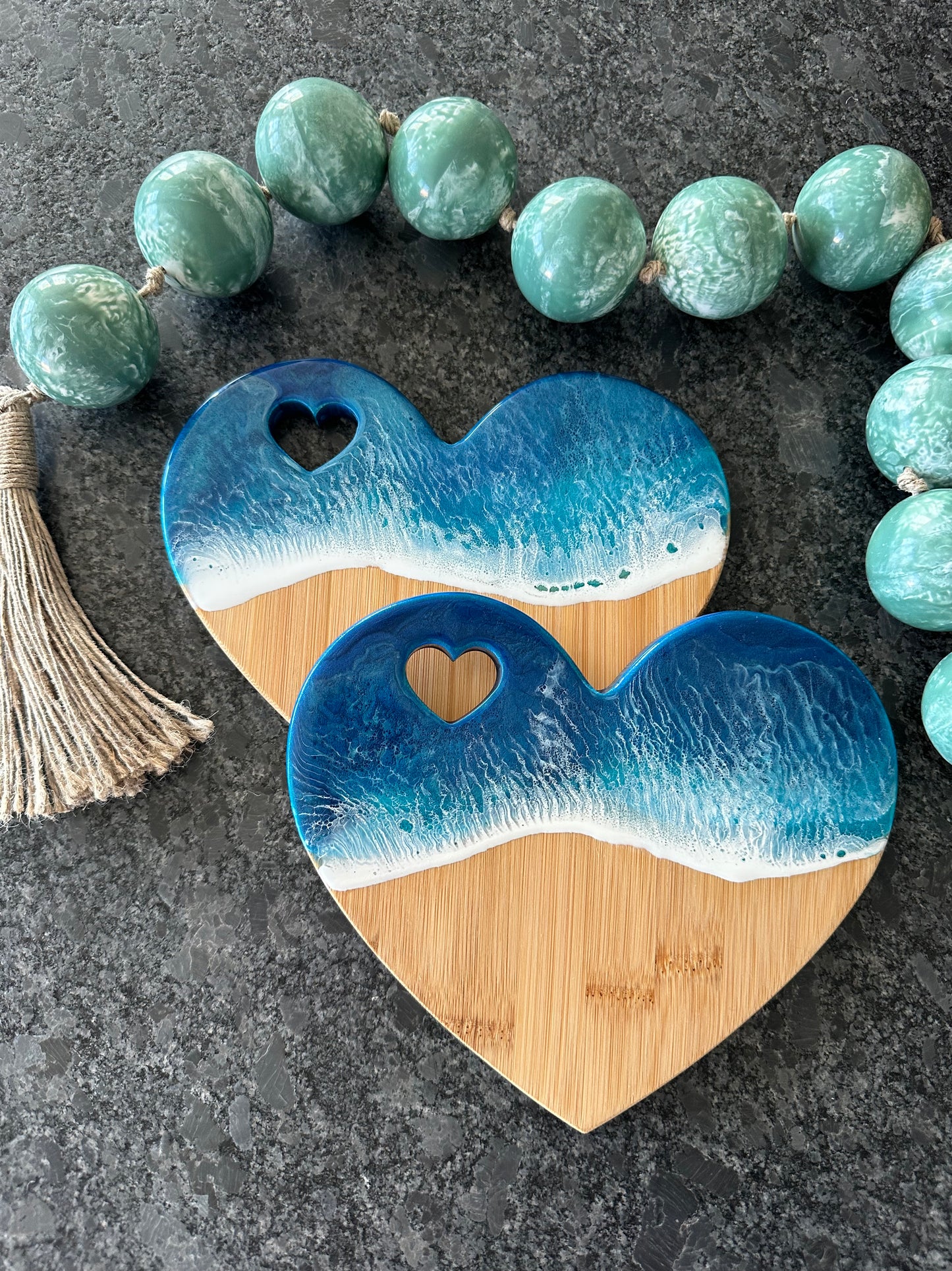 Heart Board Gift Set | Ocean Blue