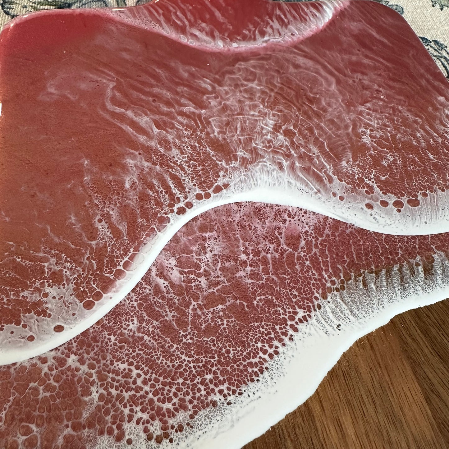 Charcuterie board - Paddle | Pink Ocean