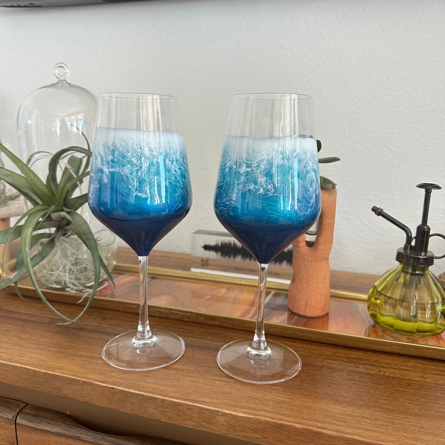Wine Glasses (Set of 2) | Ocean Blue