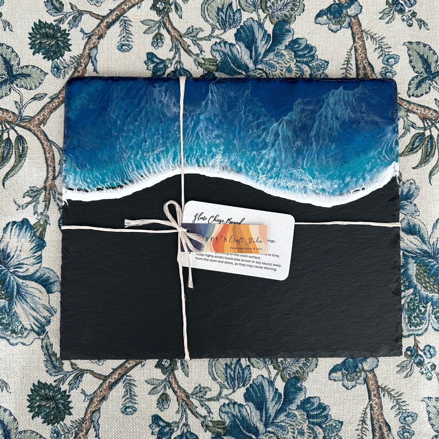 Slate Cheese Board | Blue Ocean