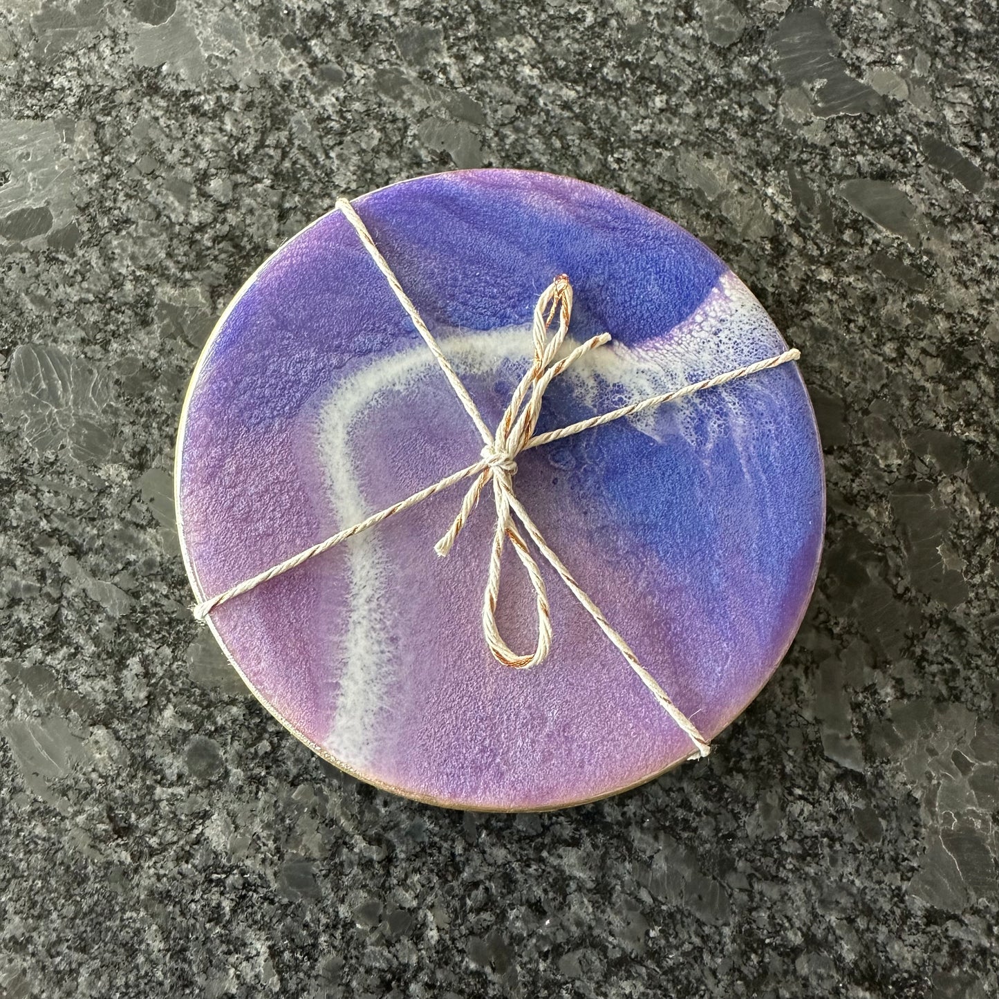Coaster set | Shades of Purple