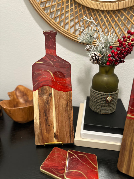 Charcuterie Board - Wine Bottle | Bordeaux