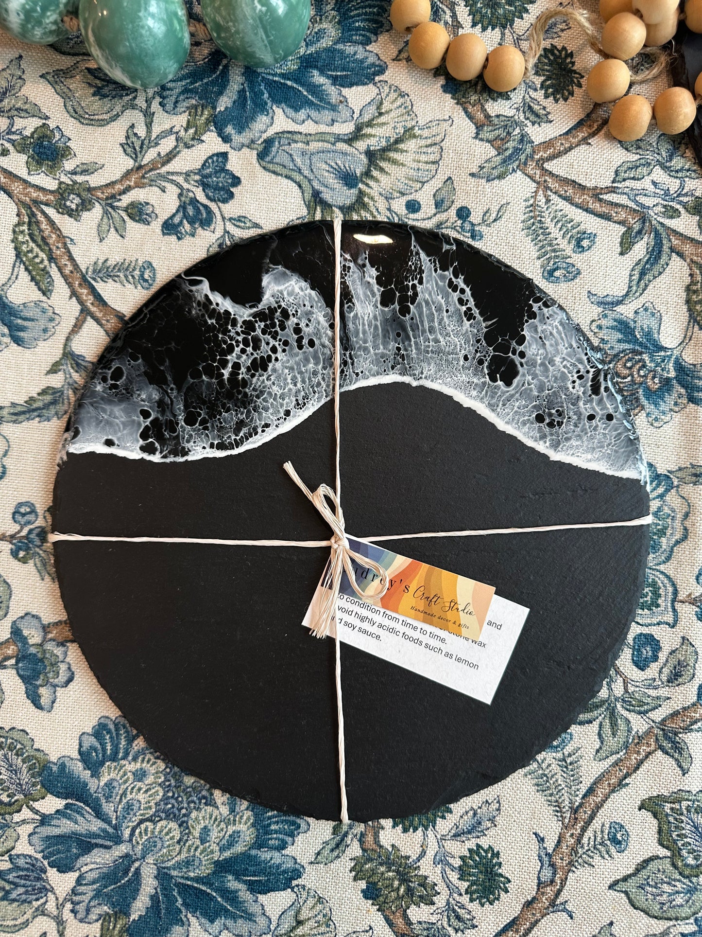 Charcuterie board | Black Beach | Slate Boards (various size / shape)