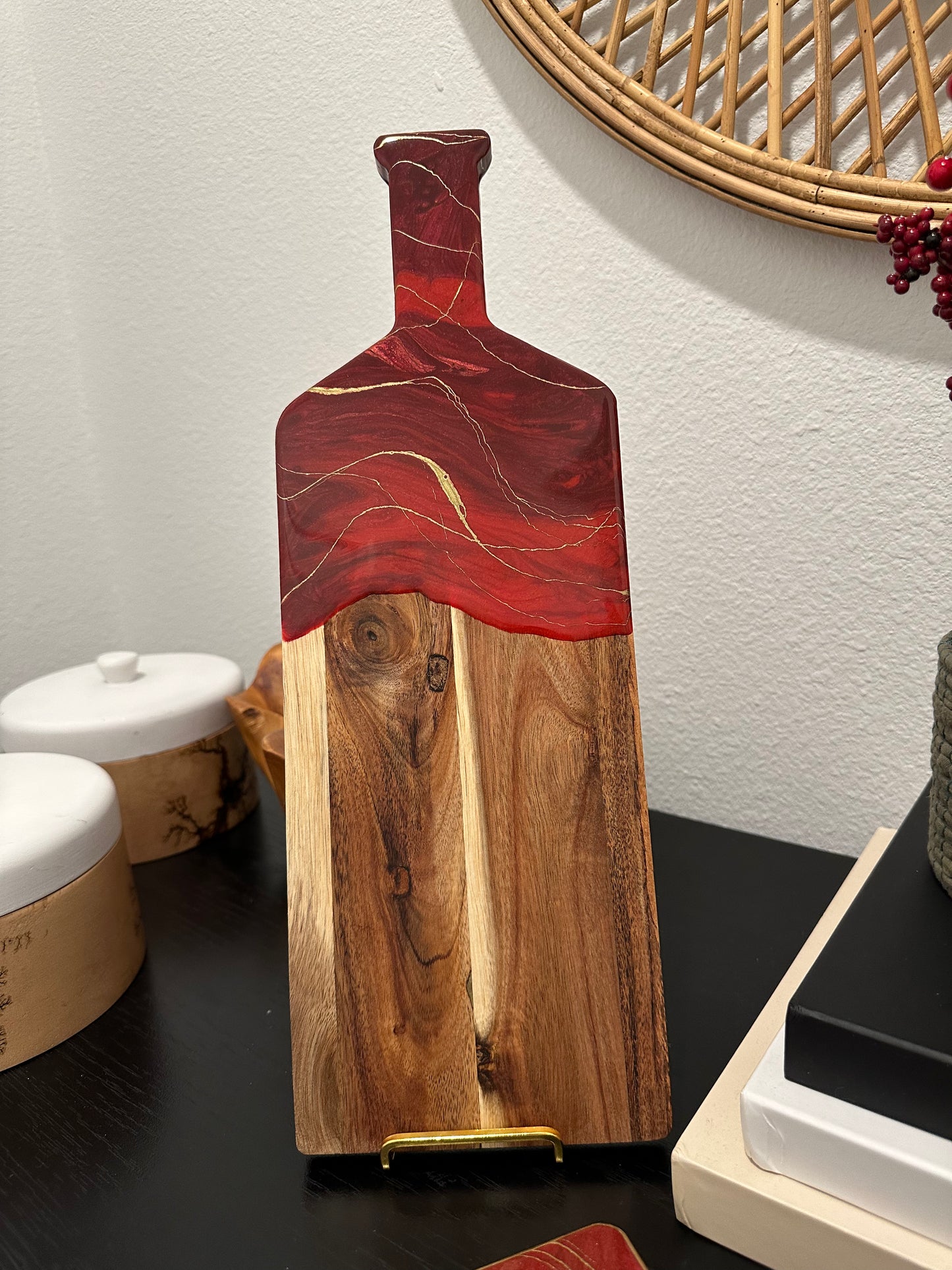 Charcuterie Board - Wine Bottle | Bordeaux