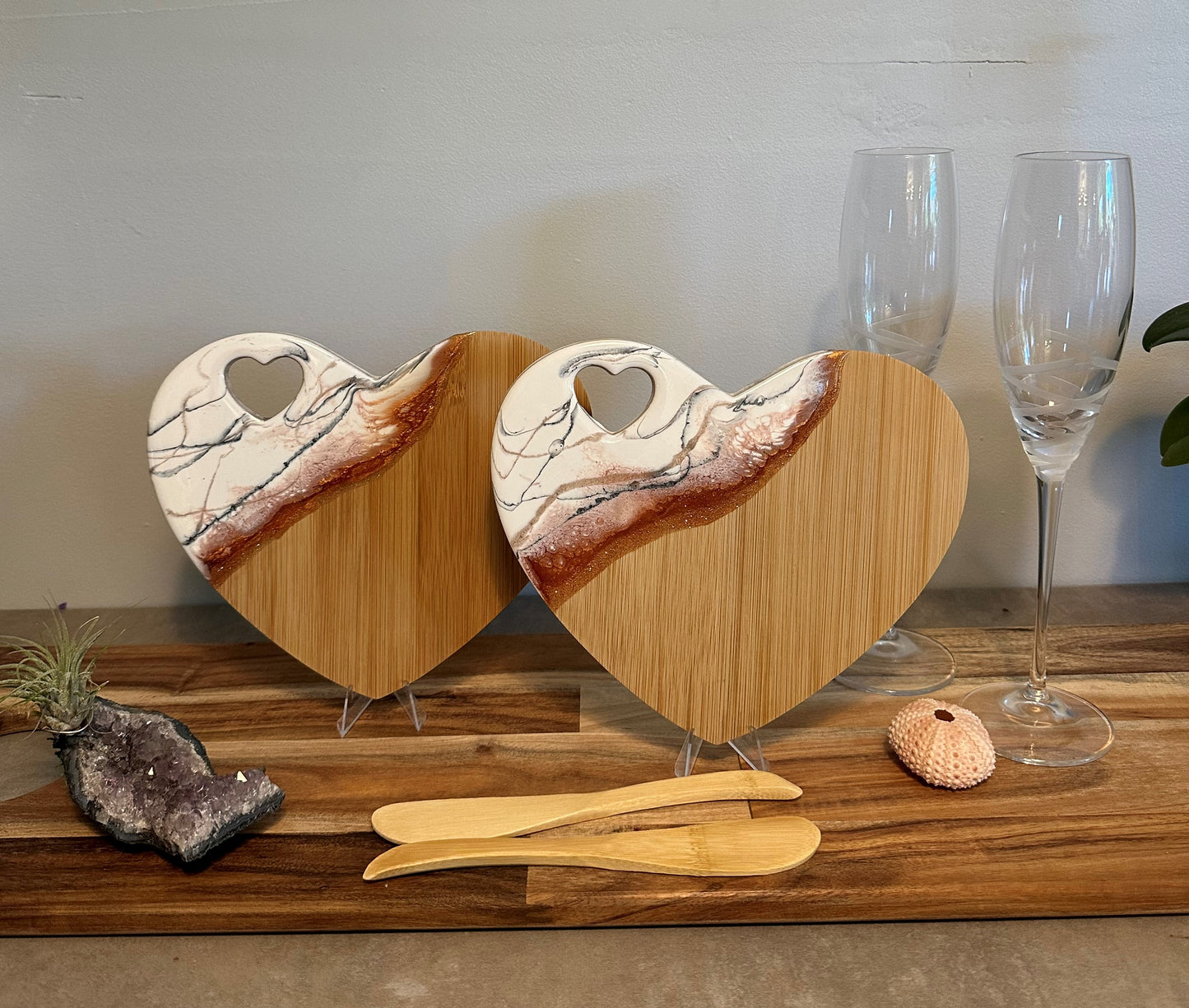 Tasting Plates - Hearts | Design #1