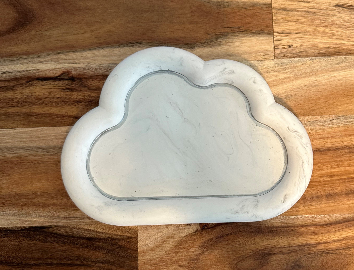 Trinket Tray | Cloud | Metallic rim (several styles)