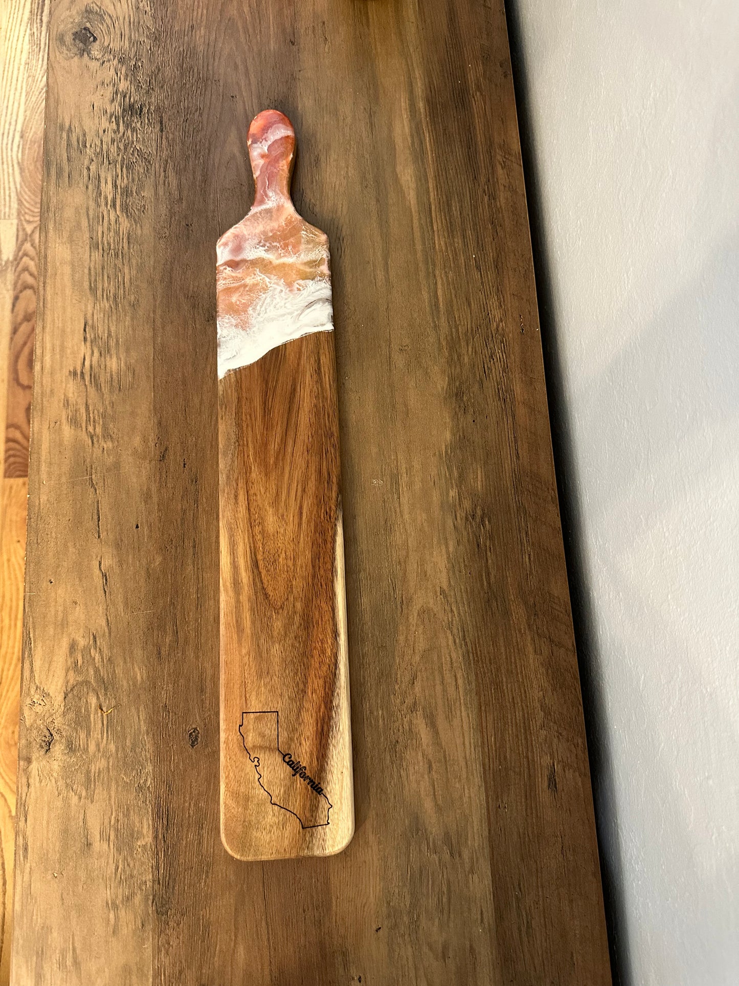 Charcuterie Board | Long Board | Pink Ocean