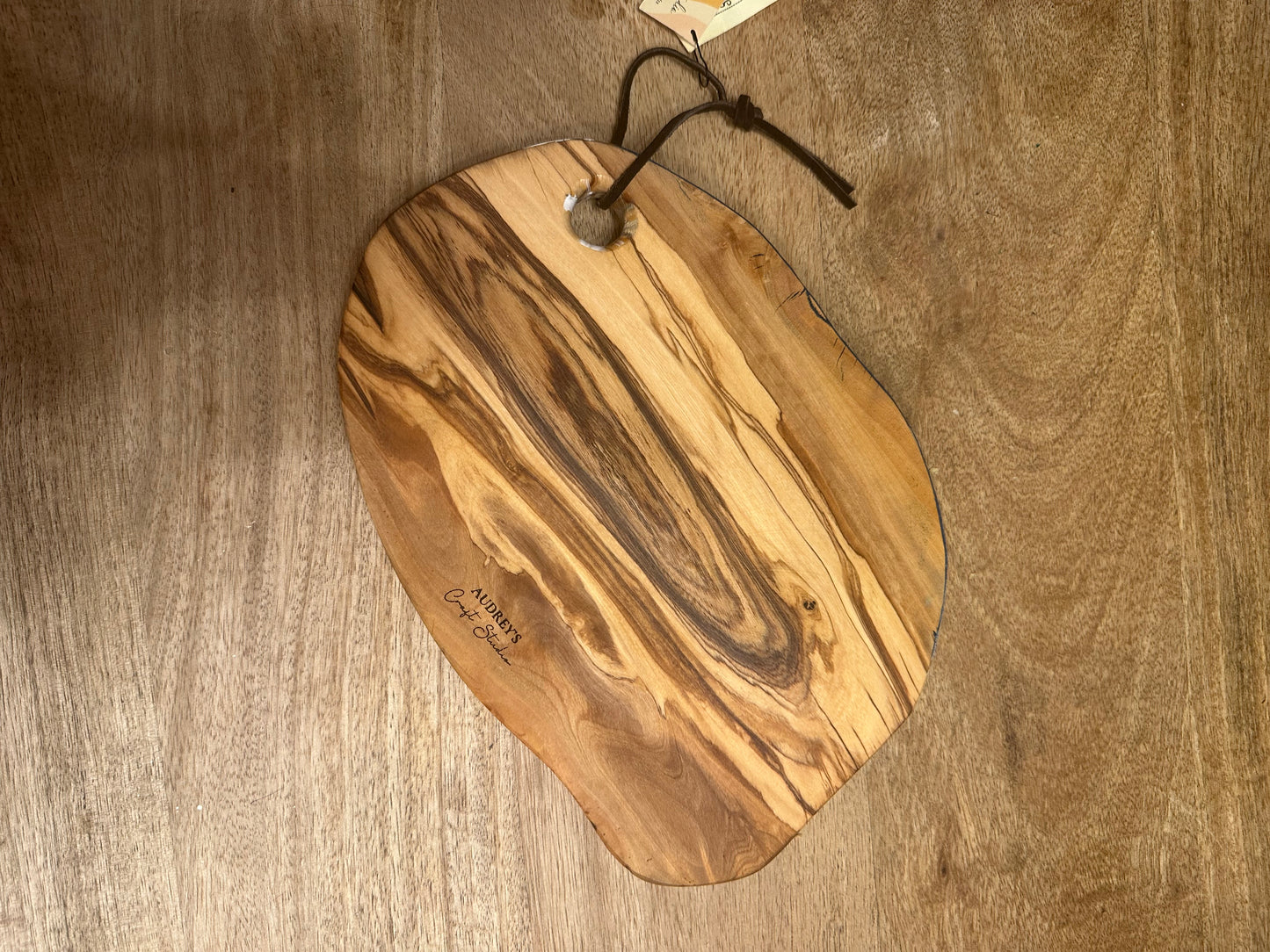 Charcuterie Board | Ocean Waves | Olive Wood (several Sizes)