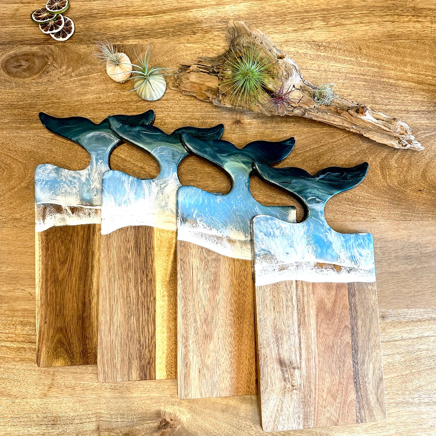 Charcuterie Board | Whale Tail | Ocean Waves